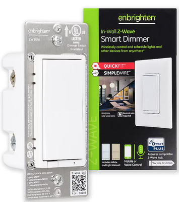 GE/Enbrighten In-Wall Z-Wave Smart Dimmer Switch New!