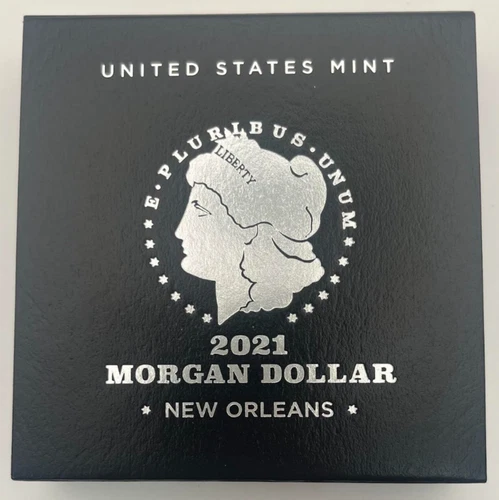 2021-O Morgan Silver Dollar $1 with Box OGP and COA