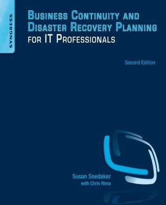 Business Continuity and Disaster - Paperback, by Snedaker Susan - Acceptable n