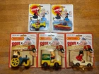 1980 Matchbox & Corgi Popeye Bluto Olive Oyl Die Cast Cars New Vintage