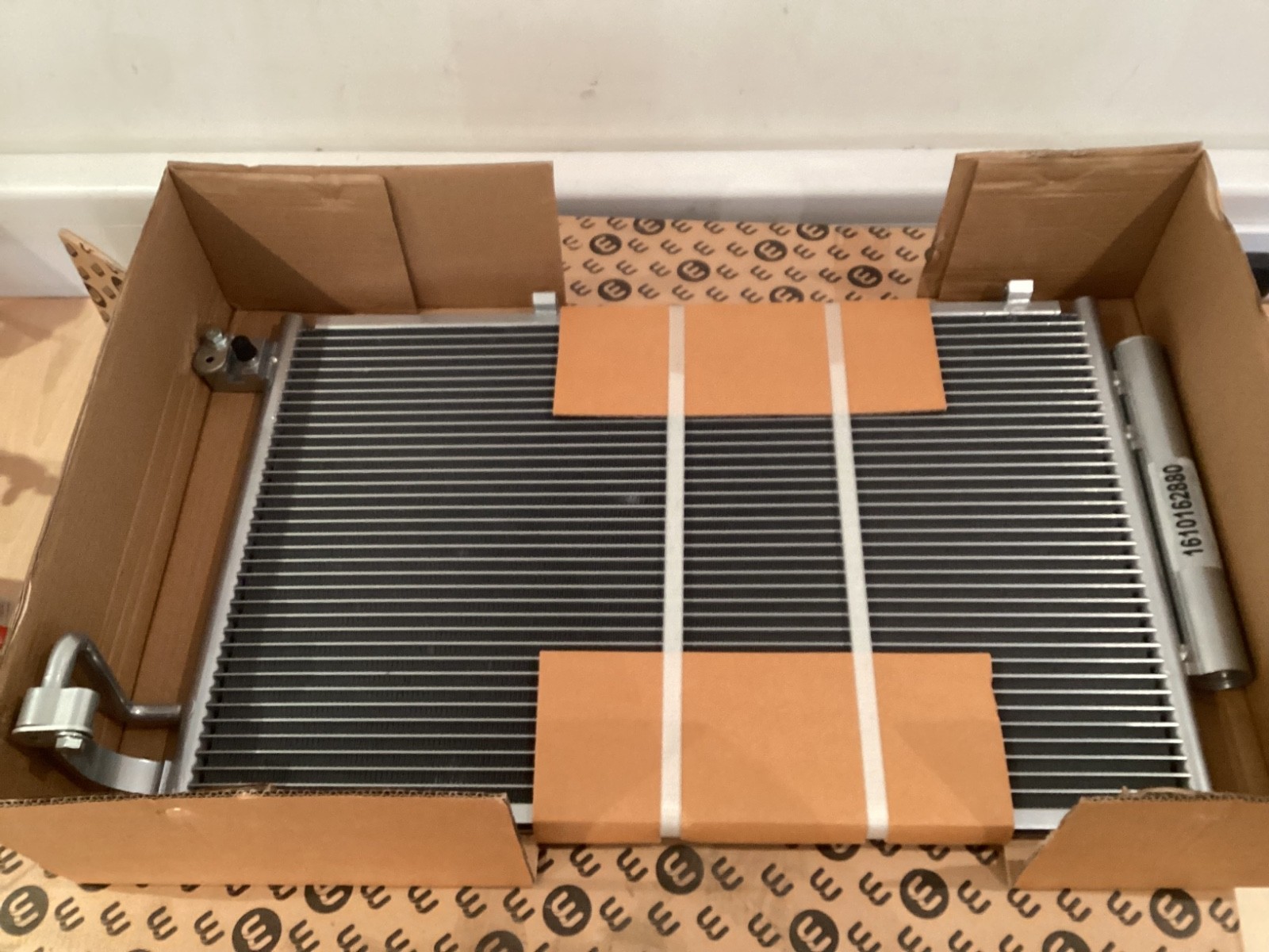 EUROREPAR AIR CONDITIONING CONDENSER FIESTA MK6 CB1 CCN 1.25 1.4 1.6 1610162880