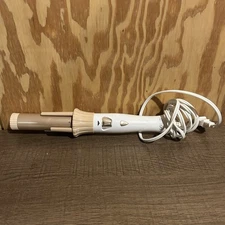 KISS Instawave 101 TESTED & WORKS White And Rose Gold Curling iron