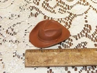 Vintage MARX "Johnny West" Brown Cowboy Hat Western Accessory