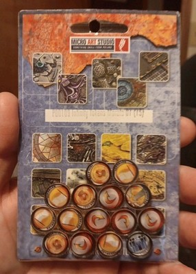 Micro Art Studio Infinity Tokens Morale P00109 NEW SEALED Corvus Belli