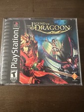 The Legend of Dragoon (PlayStation 1, 2000) PS1 Black Label W/ Manual Tested