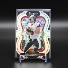 2025 Panini Select Baker Mayfield #337 Suite Level Silver Prizm