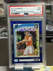 PSA 9:  2024 Donruss - Rated Rookie Bo Nix (RC) #369 Optic Preview Blue Scope