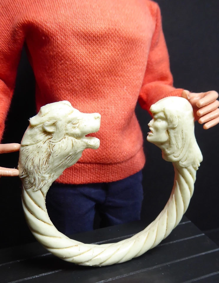 Gadget Pif 1987 vintage ~ RAHAN ~ Pulsera Coraje del León ~ GI Joe Foto 2 de 4