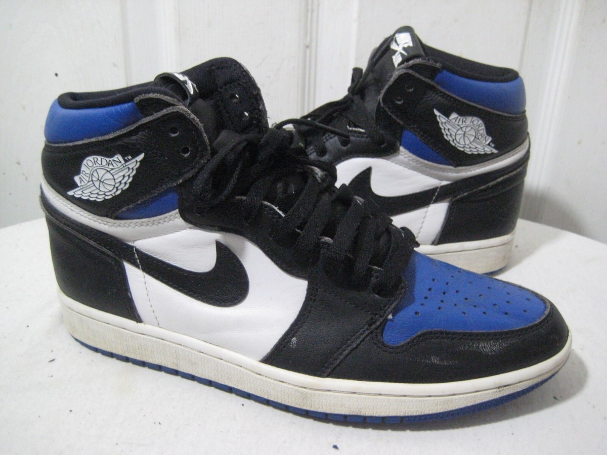 Jordan 1 Retro OG High Royal Toe Sneakers Shoes Men display picture 1