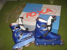 PATTINI IN LINEA ROXA ROCES N. 34 35 36 REGOLABILI UNISEX BAMBINA BAMBINO