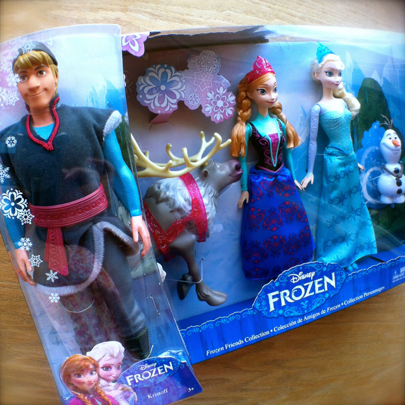 Elsa Anna Princesa Bonecas Frozen Congeladas Kristoff Sven Olaf