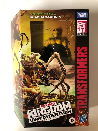 Transformers Hasbro Kingdom War for Cybertron Trilogy Deluxe Class Blackarachnia