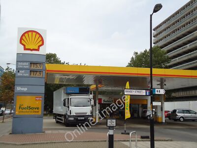Photo 12x8 Petrol station, Walworth Road, London SE17 Bermondsey  c2010