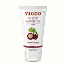 Vicco Aloe Vera Kokam Butter Natural Multipurpose Lotion for Dry Skin 200 ml