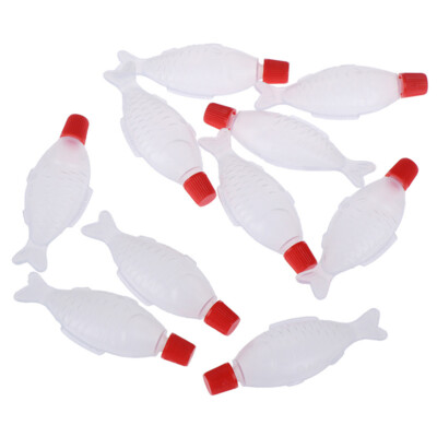 50X Mini Small Fish Shape Soy Sauce Sushi Plastic Container Multipurpose Bottle