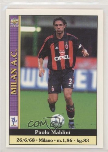 大人気得価】 ヤフオク! - Paolo Maldini ＜Calcio 2001 C4