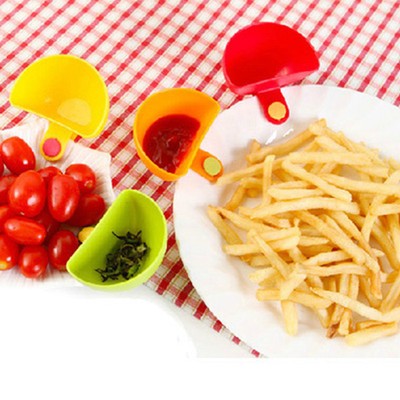 Dip Bowl for Assorted Salad Clip Cup Bowl Saucer Kitchen Accessories gadgets DIY