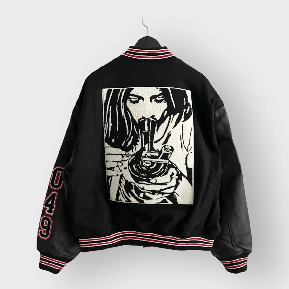 Veste universitaire 2024 Supreme x Hysteric Glamour Smoke taille L neuve avec étiquette