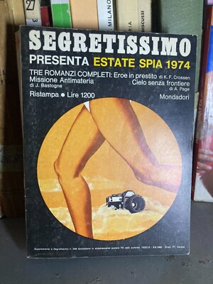 Sehr geheimes Geschenk Sommer Spion 1974 drei komplette Romane 