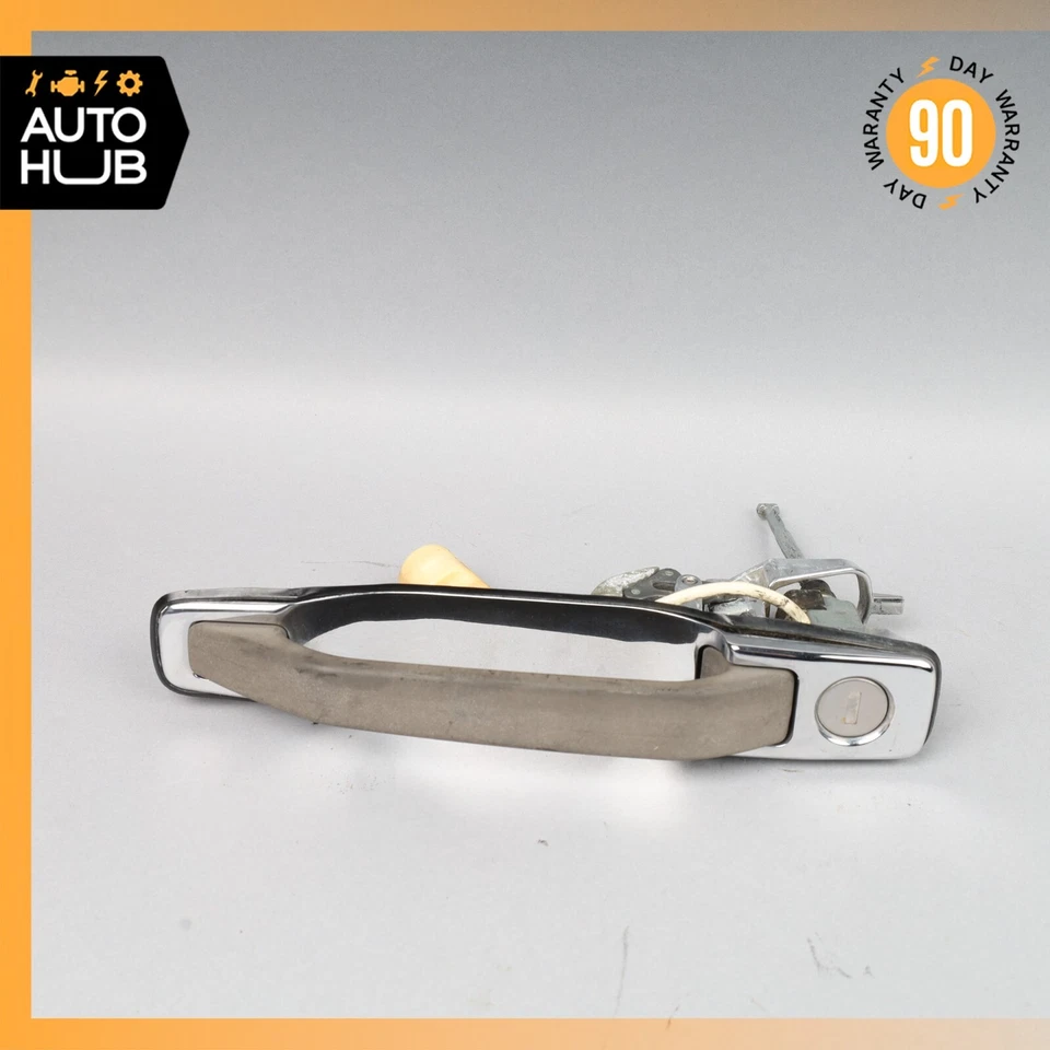 Manija de puerta exterior delantera derecha lado pasajero mercedes w126 420SEL OEM Foto 2 de 4