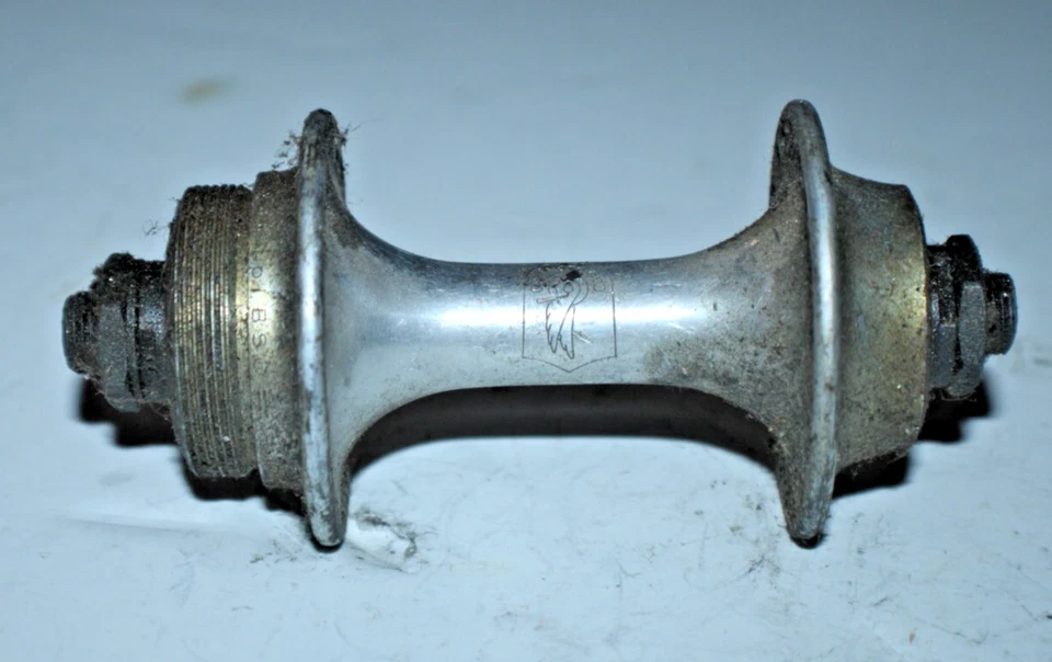 Buje trasero Campagnolo plateado 36H 103 mm Italia Campy L'Eroica rueda libre envío EE. UU. :) Foto 3 de 4