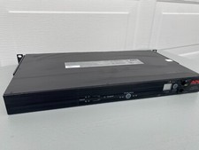 APC AP7730 Rack Mount Dual Source Automatic Transfer Switch PDU 9 Outlet READ