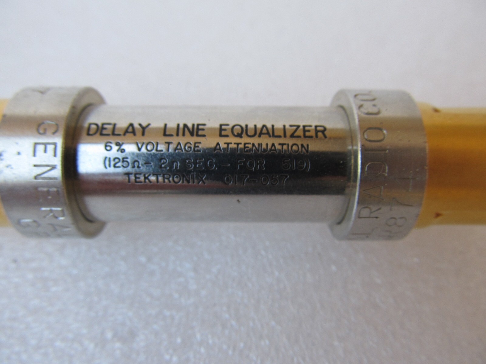 GENERAL RADIO GR874 DELAY LINE EQUALIZER Tektronix 017-057