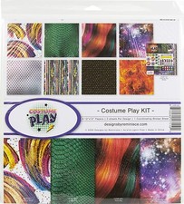 REMINISCE 12 X 12 COSTUME PLAY SCRAPBOOKING PAPER 2 PACKAGES ONE PRICE