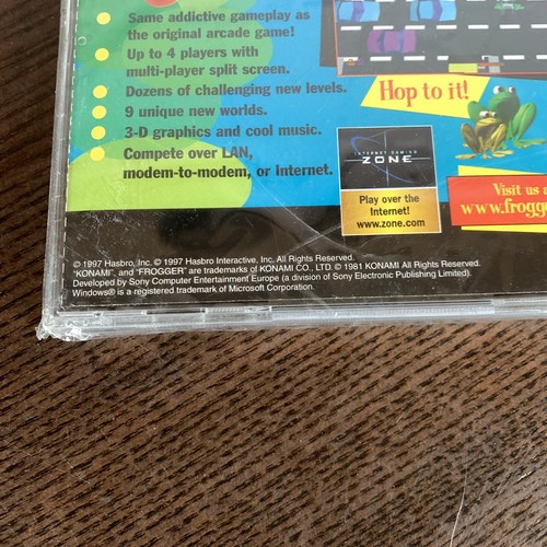 He’s Back Frogger on CD-ROM from Hasbro WIN 95/98 New and Sealed - Picture 3 of 7