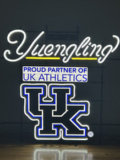 YUENGLING BEER LED BAR SIGN MAN CAVE UNIVERSITY OF KENTUCKY LED UK ATHLETICS NEW