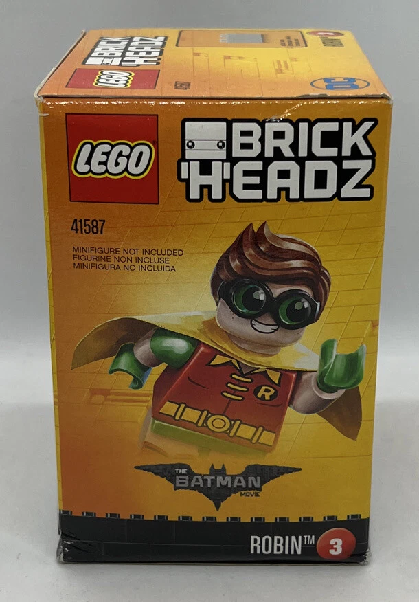 LEGO BrickHeadz Lego Batman Movie Robin 41587 Building Kit New & Sealed - Image 2 of 3
