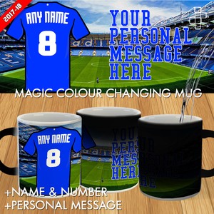 personalised chelsea kit