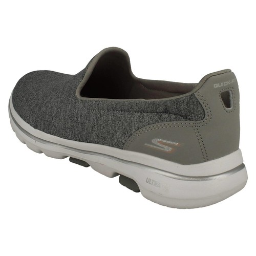 Ladies Skechers Go Walk 5 - Honor 15903 Casual Slip On Trainers - Picture 12 of 18
