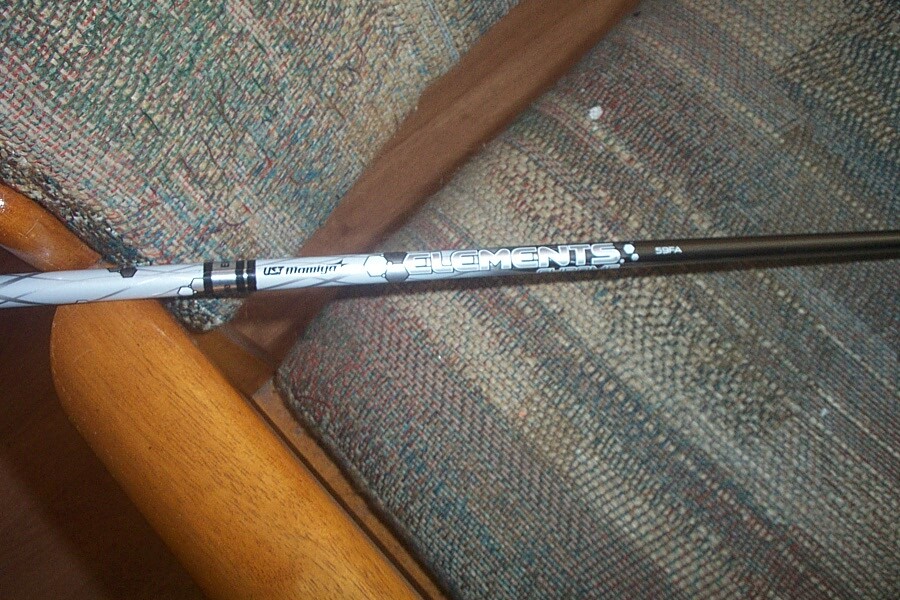 pull UST Mamiya Elements Chrome 59fa graph senior iron shaft no