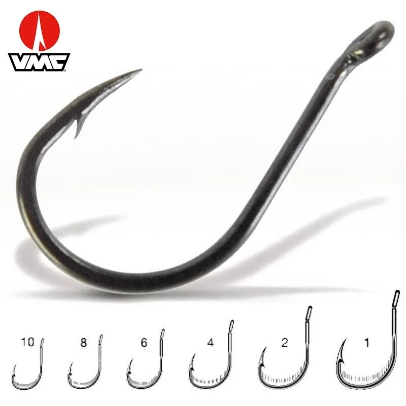Promo:Hameçon VMC Carpe spécial bouillette ref: 7102 BN N°4 par 10 sans pochette - Photo 1/1