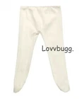 White Tights Opaque for 18" American Girl Doll Clothes Accessory FREESHIP ADDS!