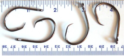 1000 GT 2X L2004 Offset Circle Fish Fishing Hooks size 4/0 - 1000 hooks L2004