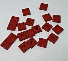 Halsam American Plastic Bricks Lot of 17 pcs - Vintage - see condition