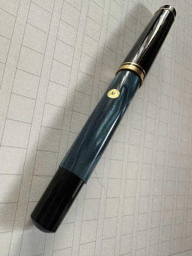 Pelikan Fountain Pen M200 Marble Blue Nib M