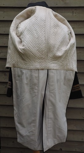 Antike königliche britische Marineoffiziersuniform Tunika Hose marineblaue goldblau - Bild 6 von 13