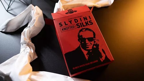 Slydini's Knotted Silks (White / 18 Inch) by Slydini & Murphy's Magic - Trick - Picture 4 of 6