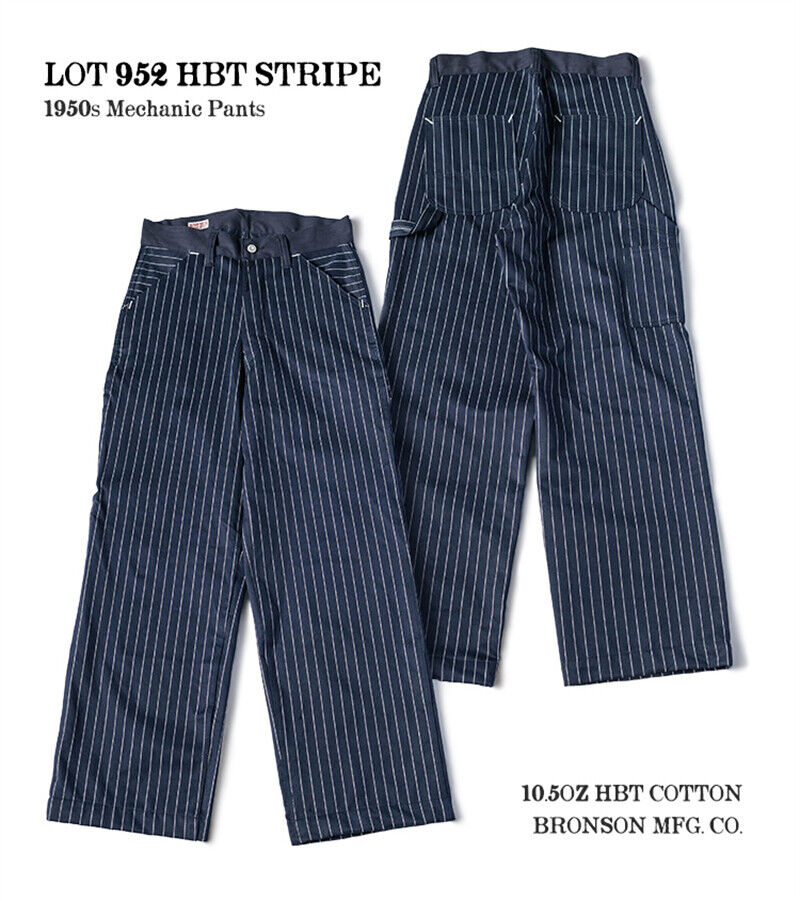 1950 Outdoor Vintage Style Work Pants Railroad Mens Stripe 1950 Outdoor Vintage Style Work Pants Railroad Mens Stripe