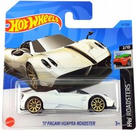 Hot Wheels '17 Pagani Huayra Roadster 1:64 Scale 3 Inch Toy Car Diecast
