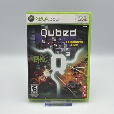 Qubed (Microsoft Xbox 360, 2009) CIB Complete | Mint  