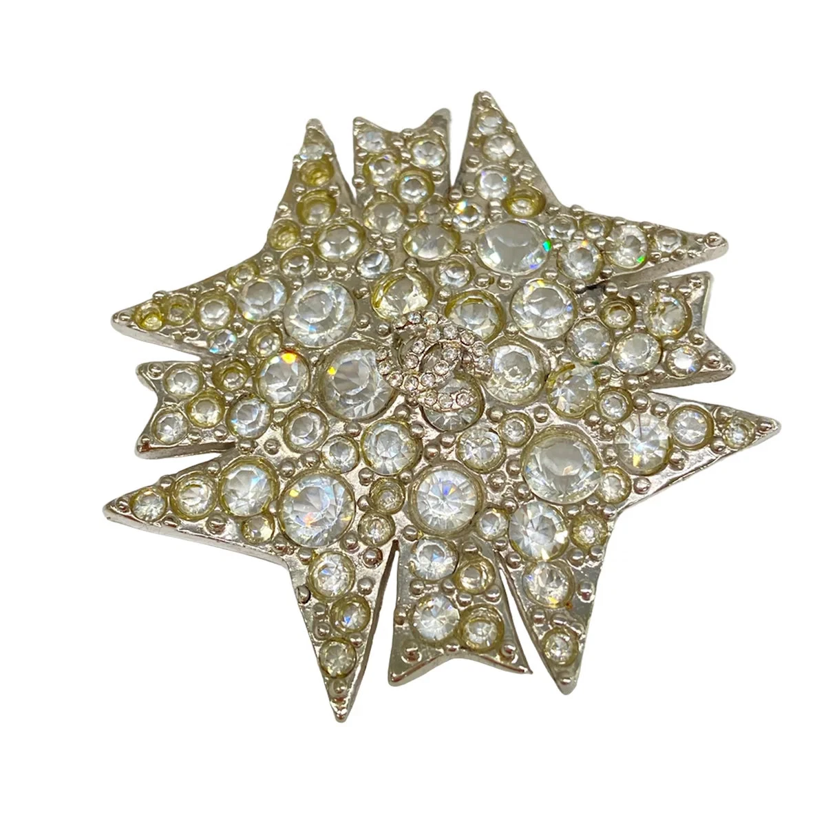 CHANEL Silver Fashion Brooches & Pins for sale | eBay