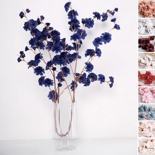 2 pcs 42-Inch Stem SILK Carnation ARTIFICIAL FLOWERS Sprays Wedding Supplies