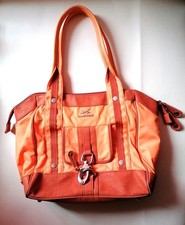 SANSIBAR Sylt Tasche Shopper große Henkeltasche Zip Bag orange