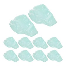 24 Miniatur-Eisbergskulpturen aus Kunstharz – Realistische, schneebedeckte