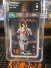 2024 Topps Update Series - Rookie Debut Jackson Holliday #US97 (RC) GMA 9