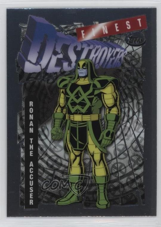 2025 Topps Finest X-Men '97 Uncommon Silver Ronan The Accuser #68 0b7